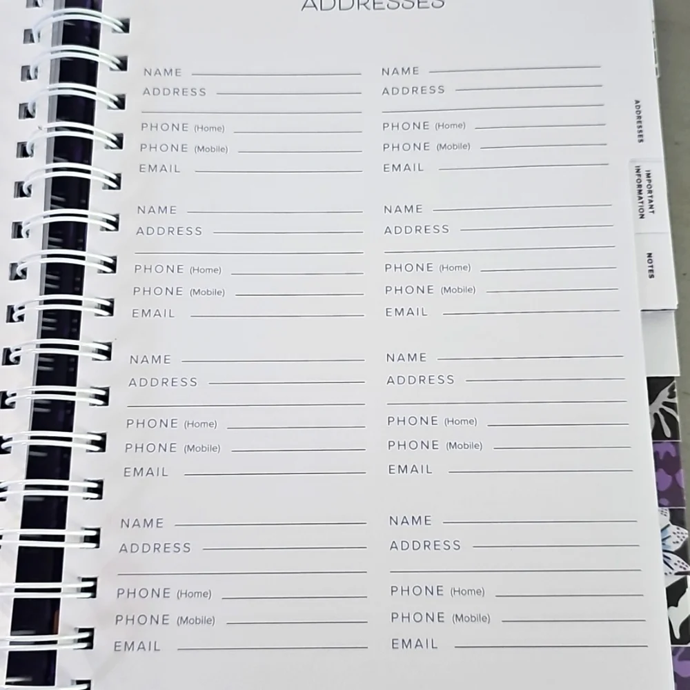 N/A spiral bound